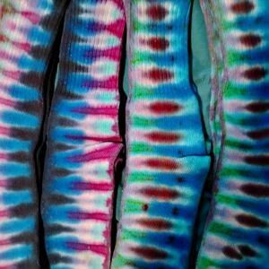 Colorful Tie-Dye Socks